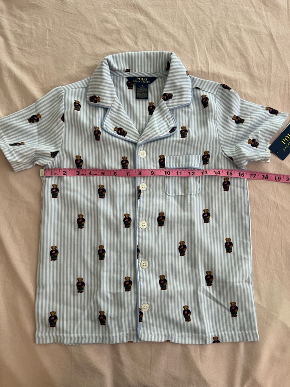 Polo by Ralph Lauren Polo Bear Pajama Set - Picture 2 of 3